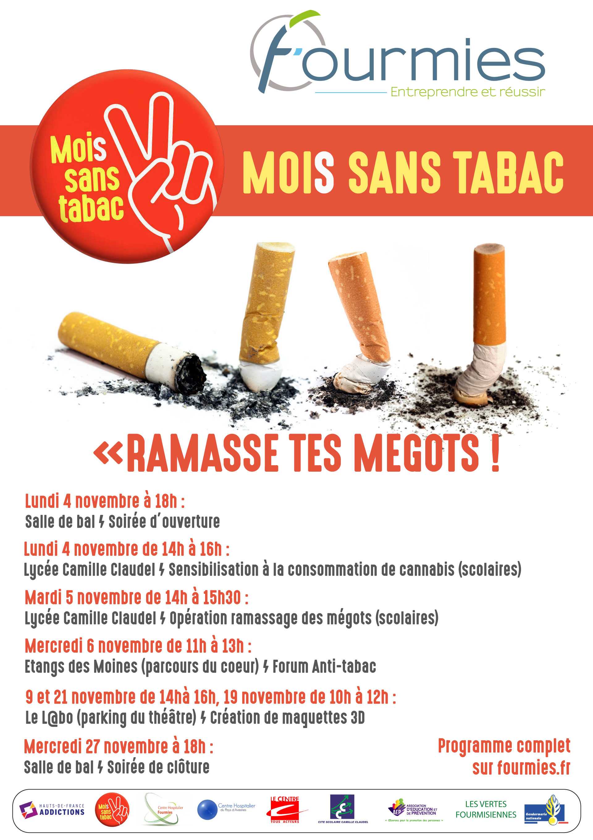 Calendrier Mois Sans Tabac 